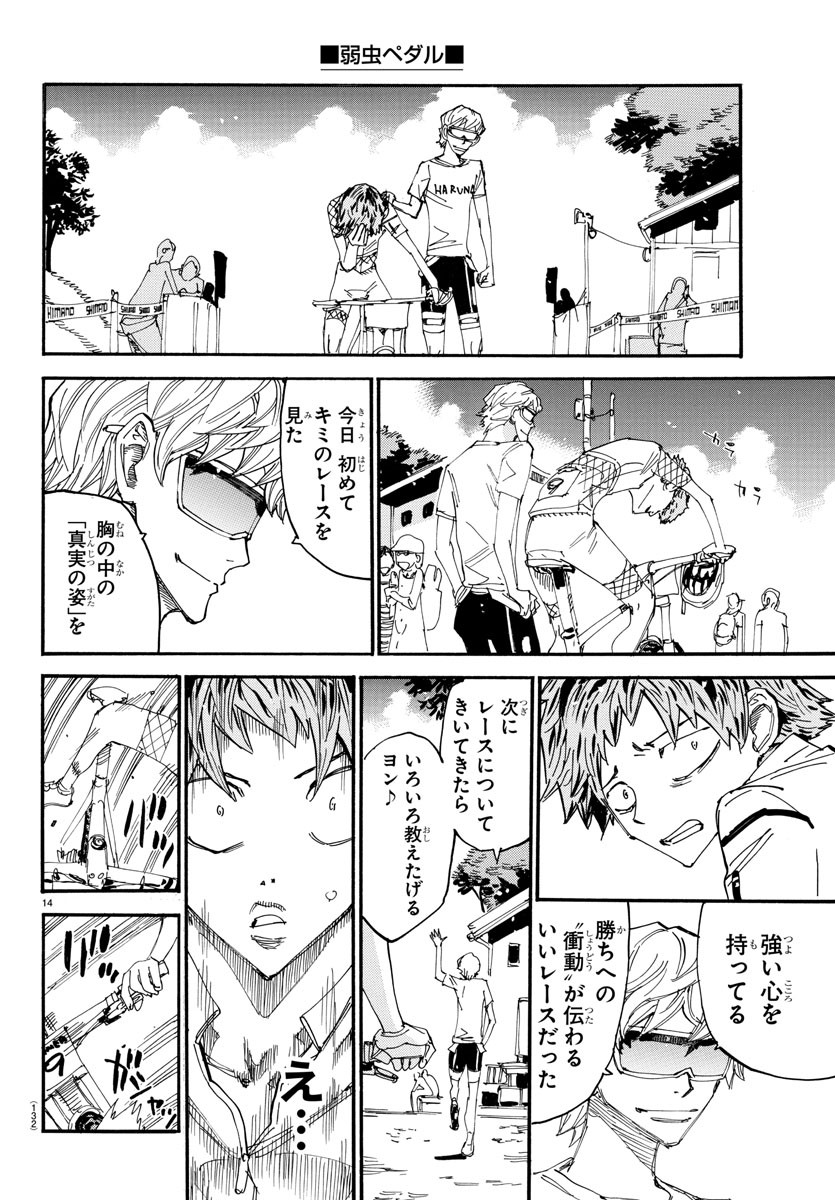 Yowamushi Pedal Chapter 601 15ページ