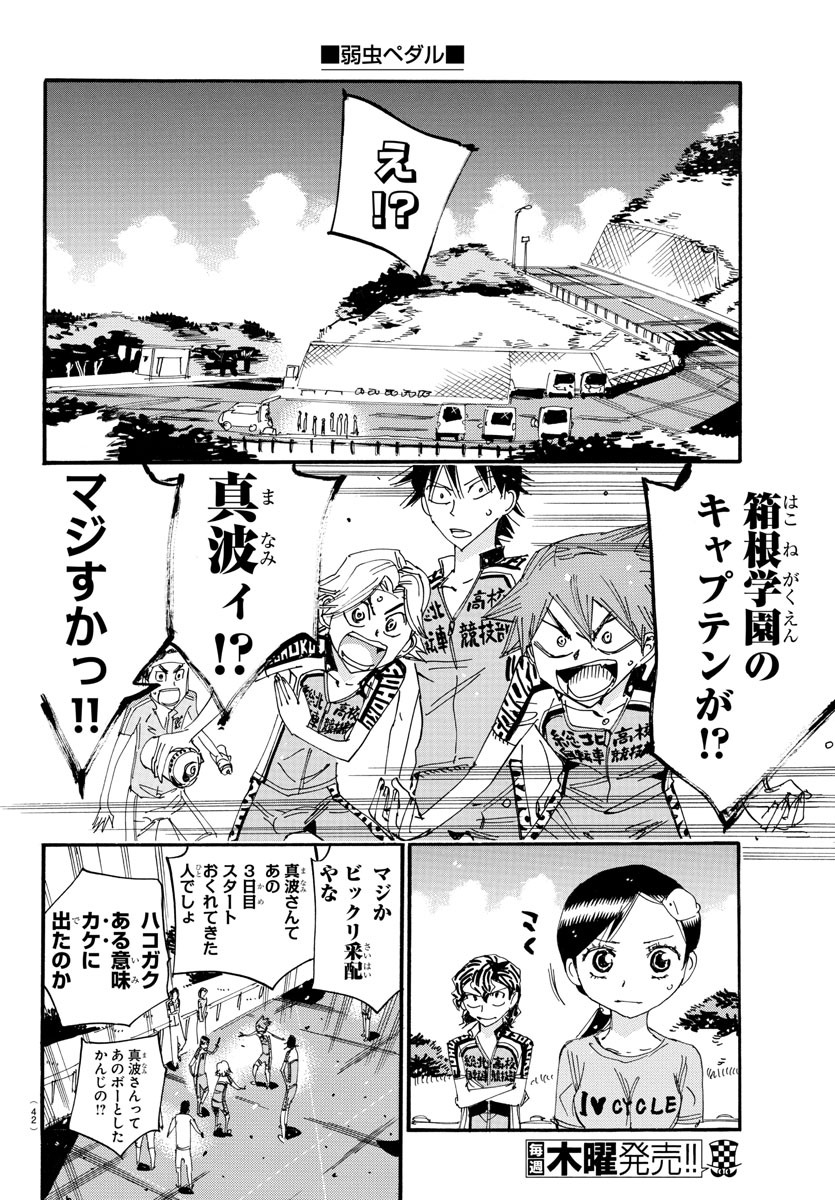 Yowamushi Pedal Chapter 609 22ページ