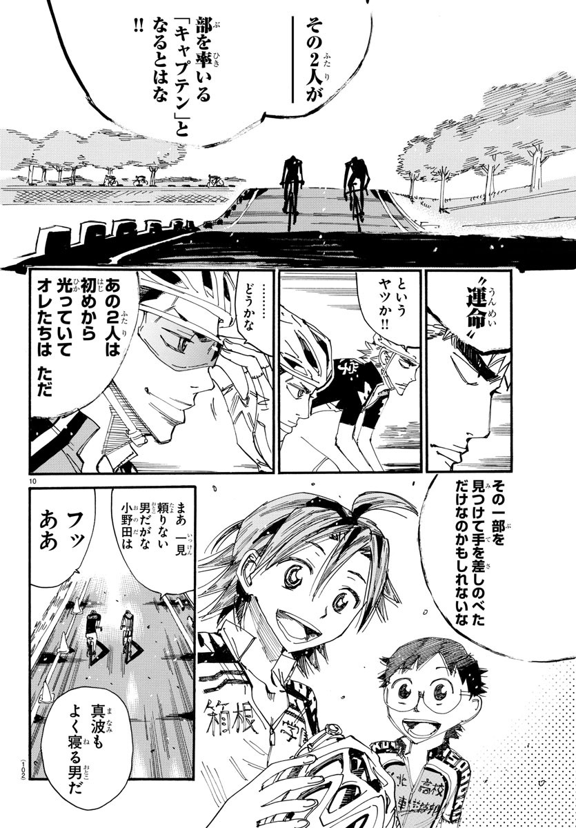 Yowamushi Pedal Chapter 610 10ページ