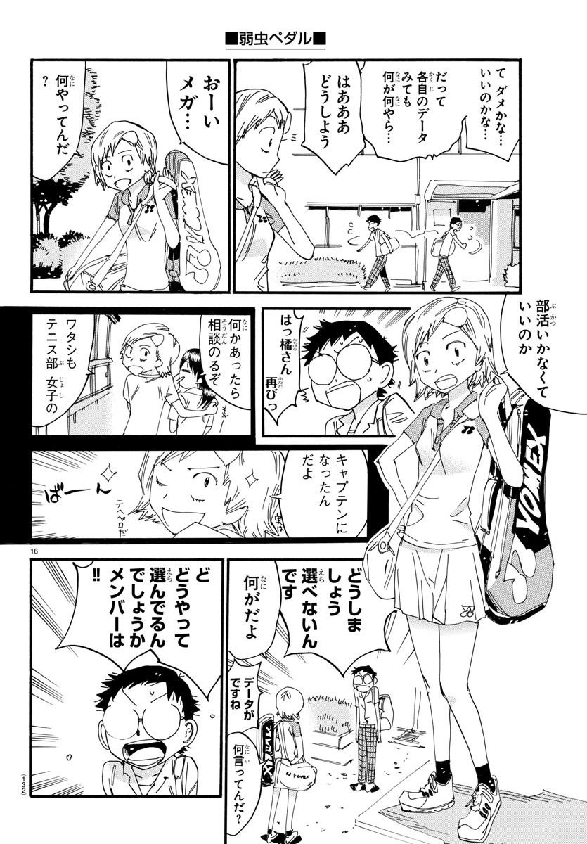 Yowamushi Pedal Chapter 611 16ページ