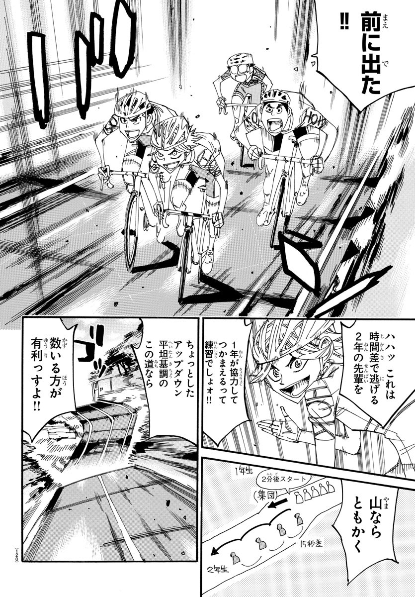 Yowamushi Pedal Chapter 611 4ページ