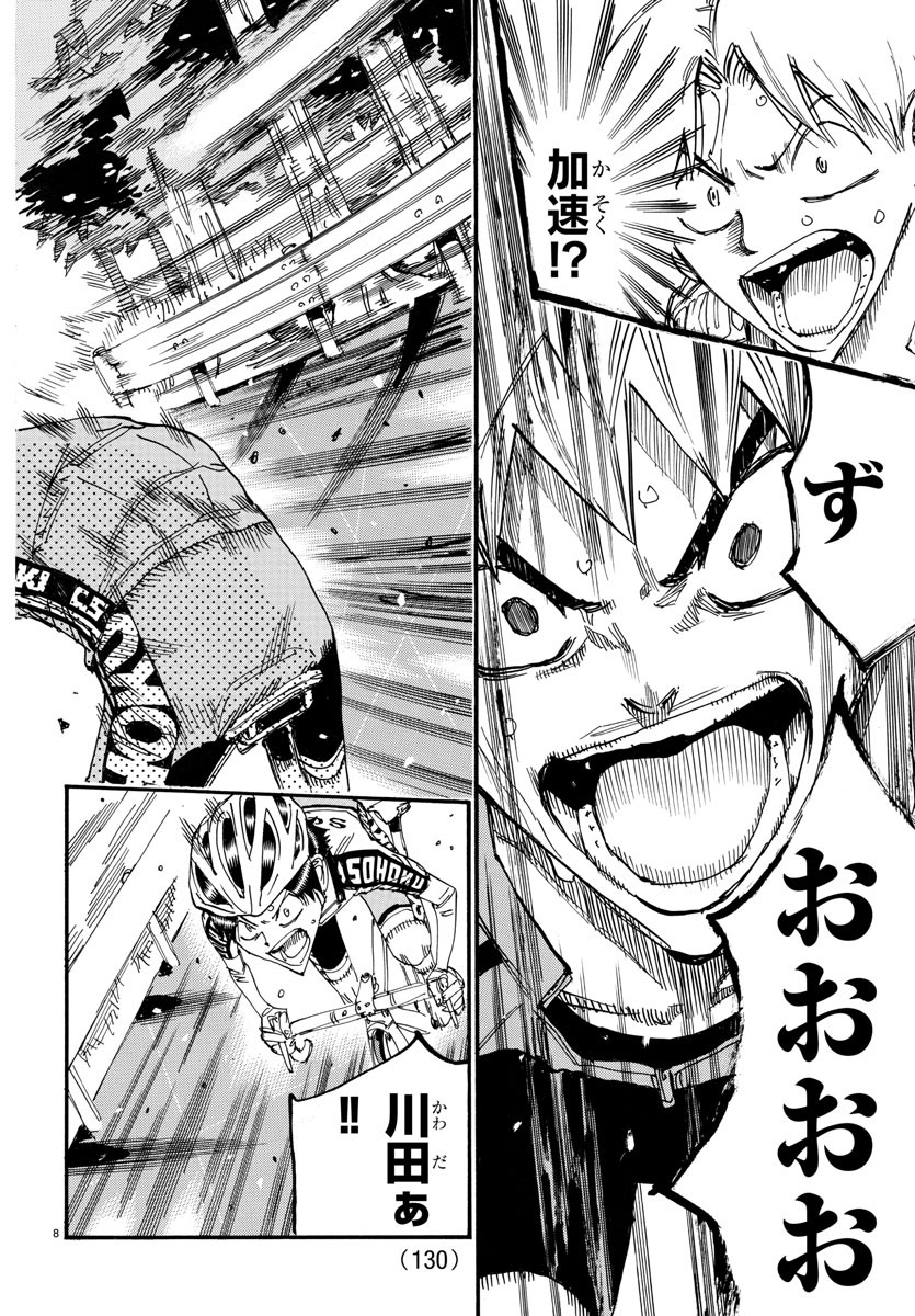 Yowamushi Pedal Chapter 642 8ページ
