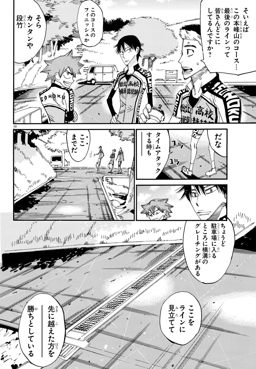 Yowamushi Pedal Chapter 643 10ページ