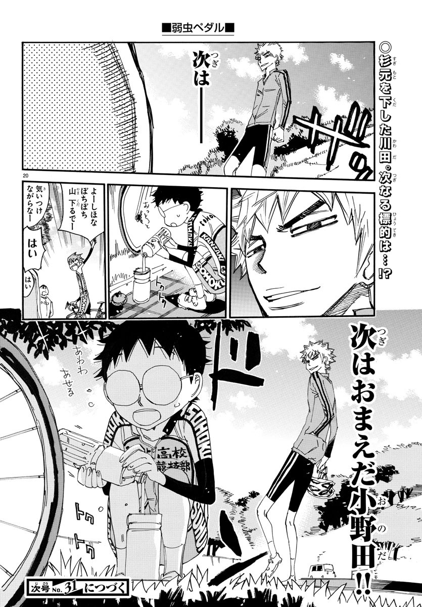 Yowamushi Pedal Chapter 644 21ページ