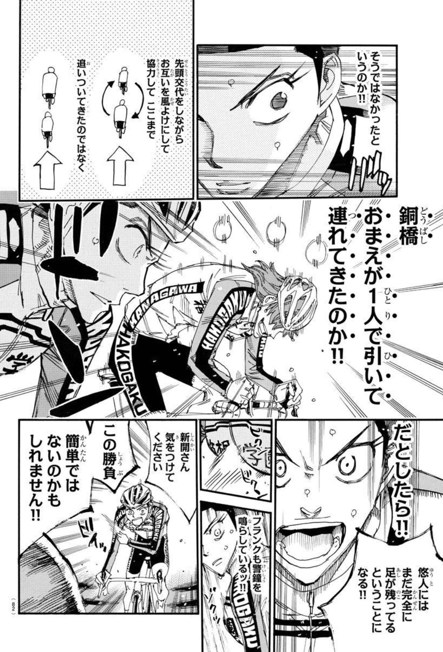 Yowamushi Pedal Chapter 665 6ページ