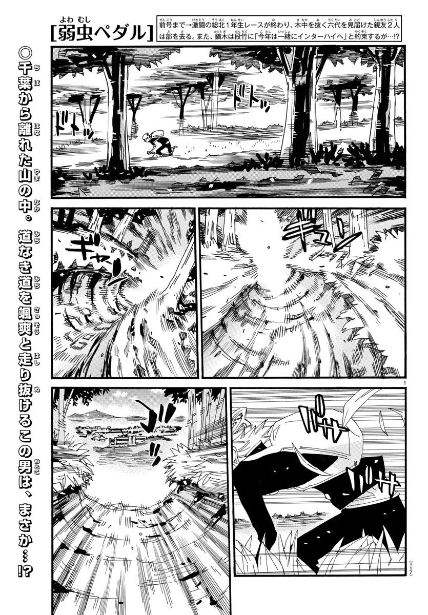 Yowamushi Pedal Chapter 713 1ページ