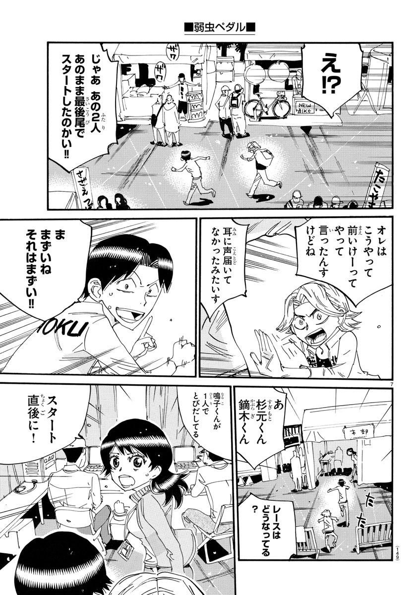 Yowamushi Pedal Chapter 720 7ページ