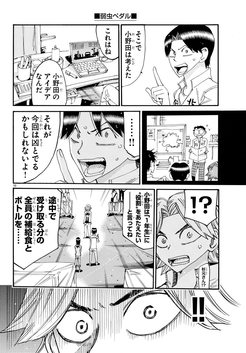 Yowamushi Pedal Chapter 720 10ページ