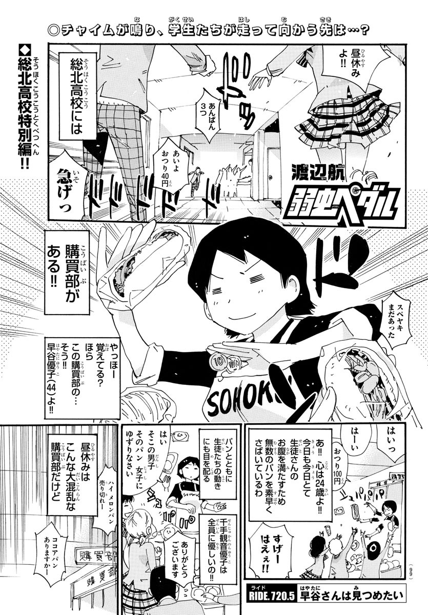 Yowamushi Pedal Chapter 720.5 1ページ
