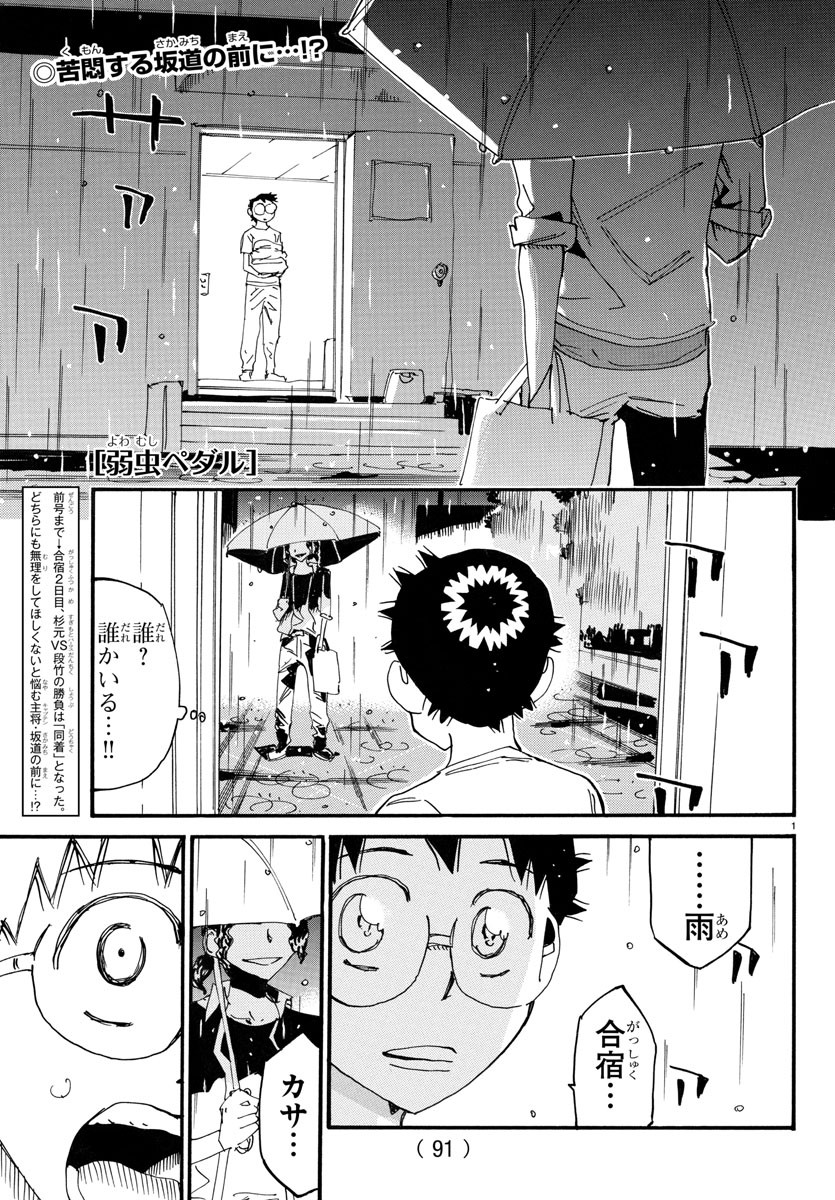 Yowamushi Pedal Chapter 736 1ページ