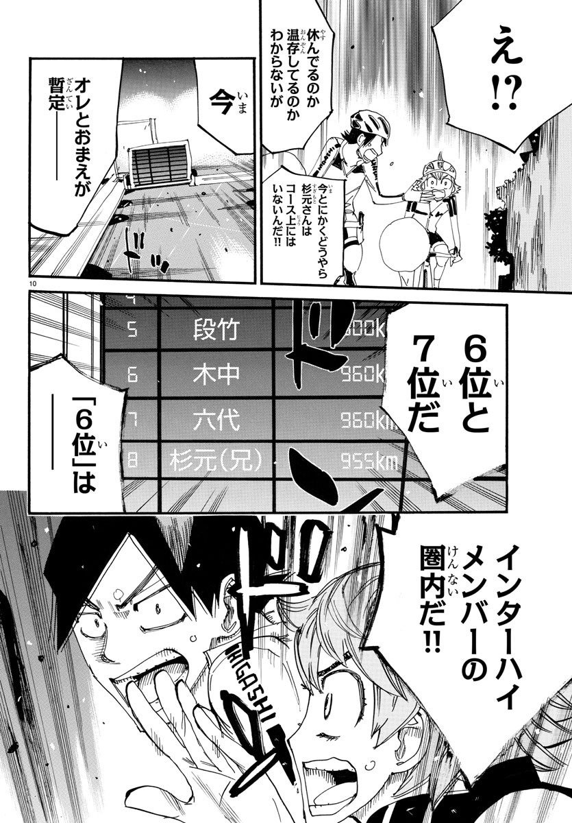Yowamushi Pedal Chapter 748 10ページ