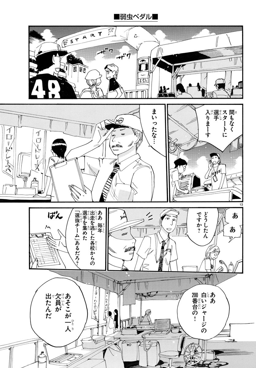 Yowamushi Pedal Chapter 761 13ページ