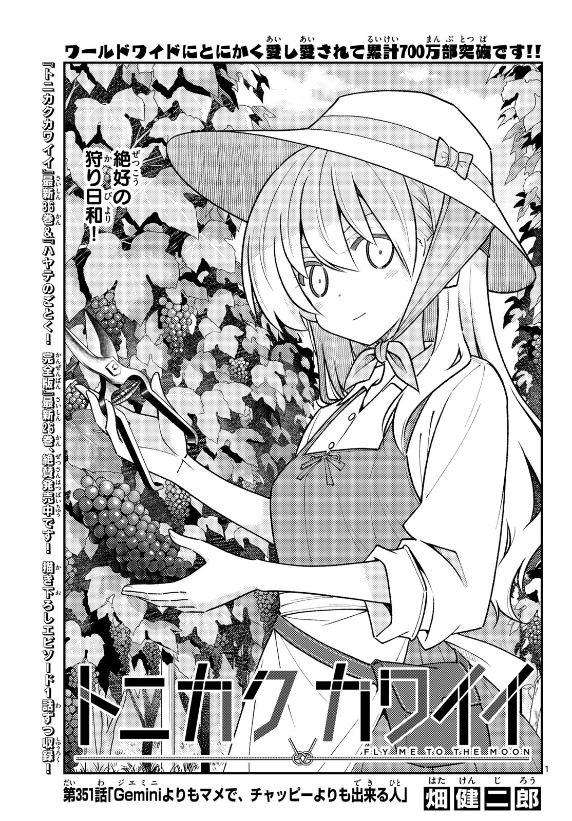 Tonikaku Kawaii Chapter 351 1ページ