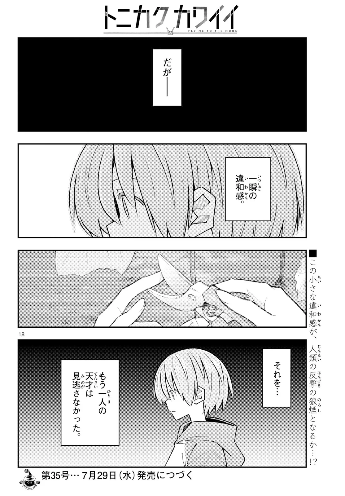 Tonikaku Kawaii Chapter 355 18ページ