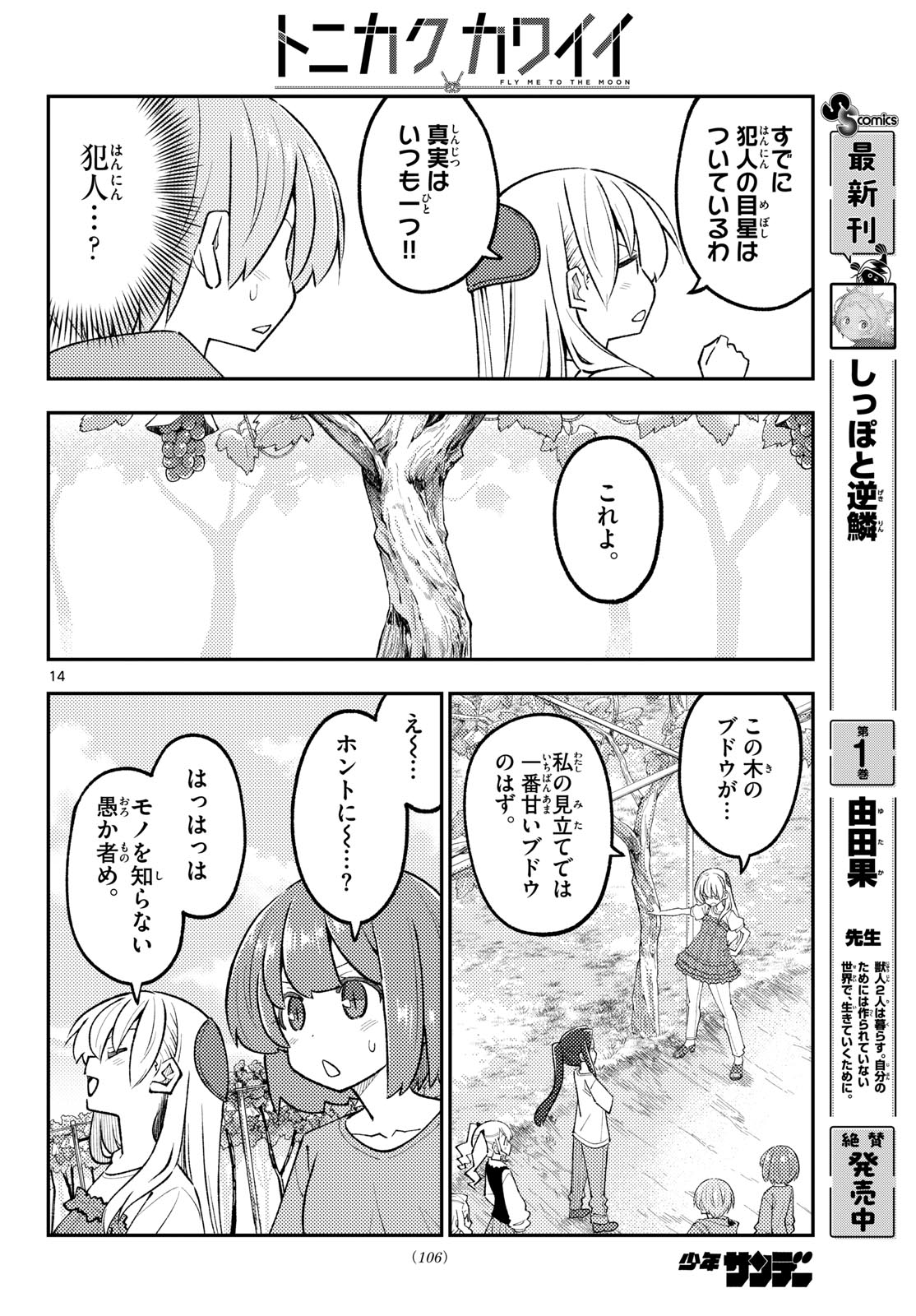 Tonikaku Kawaii Chapter 356 14ページ