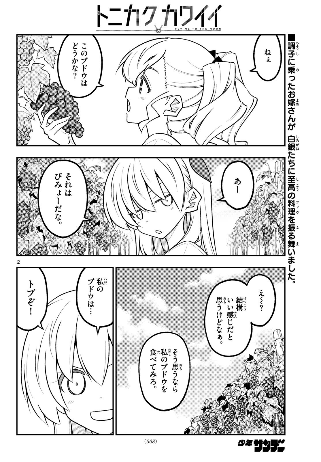 Tonikaku Kawaii Chapter 357 2ページ