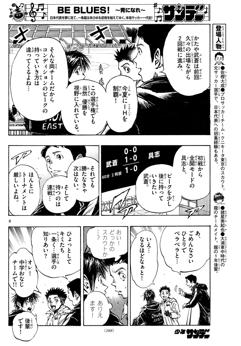 Be Blues! - Ao ni Nare Chapter 414 8ページ