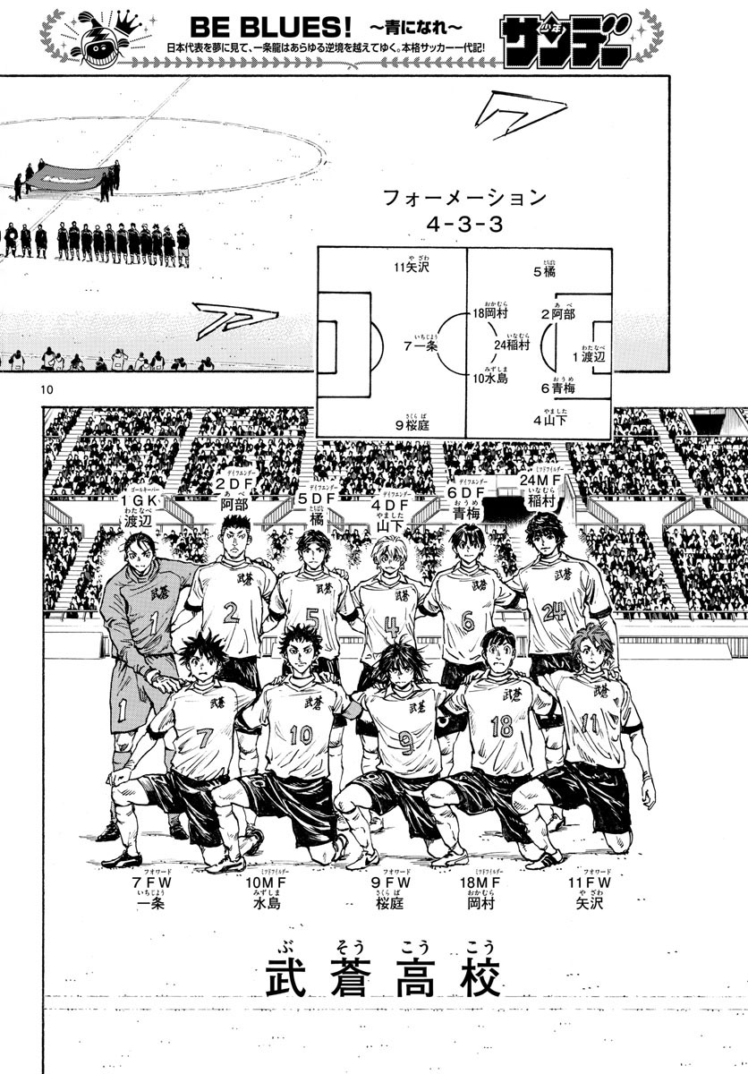 Be Blues! - Ao ni Nare Chapter 435 10ページ
