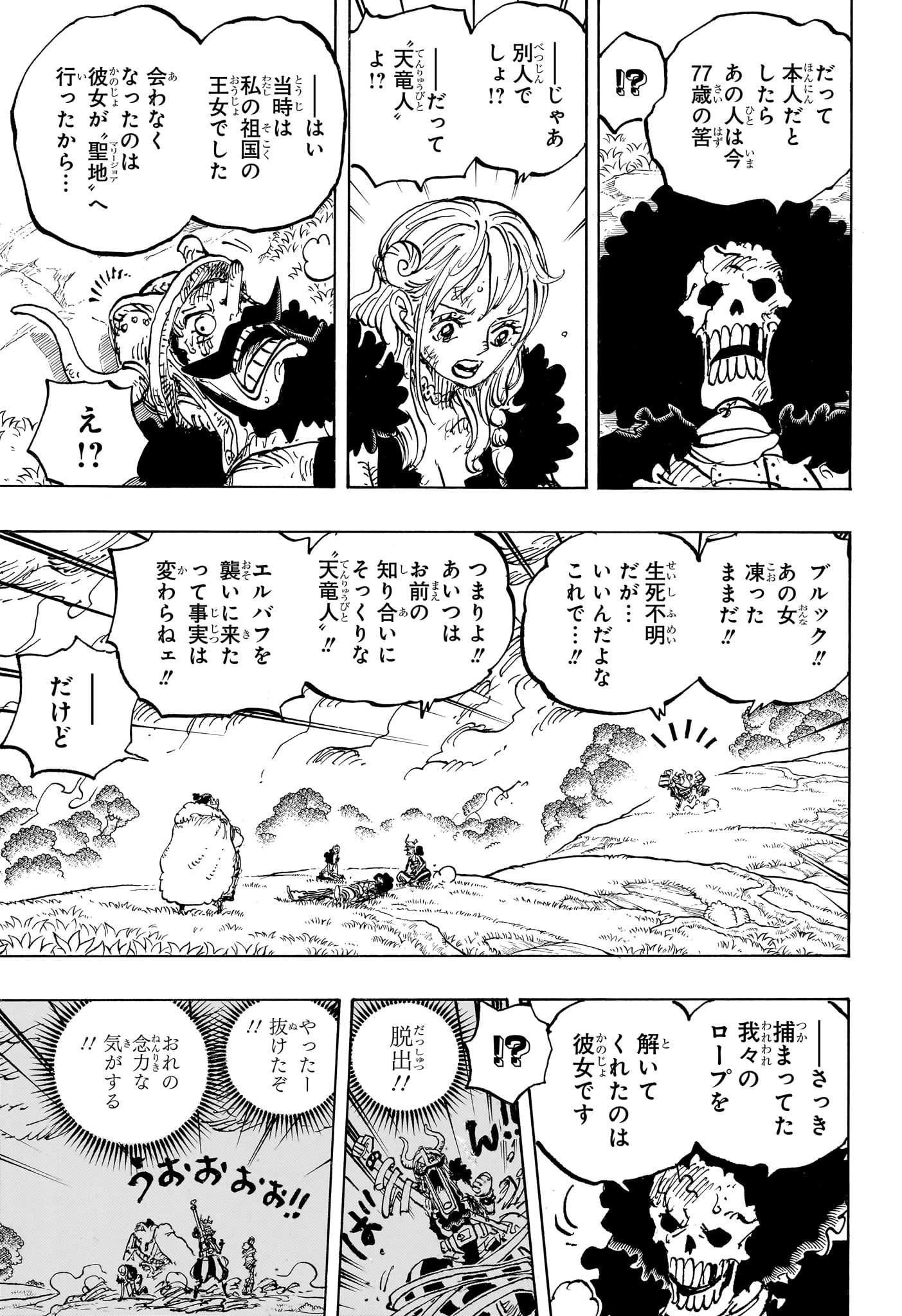 One Piece Chapter 1183 9ページ