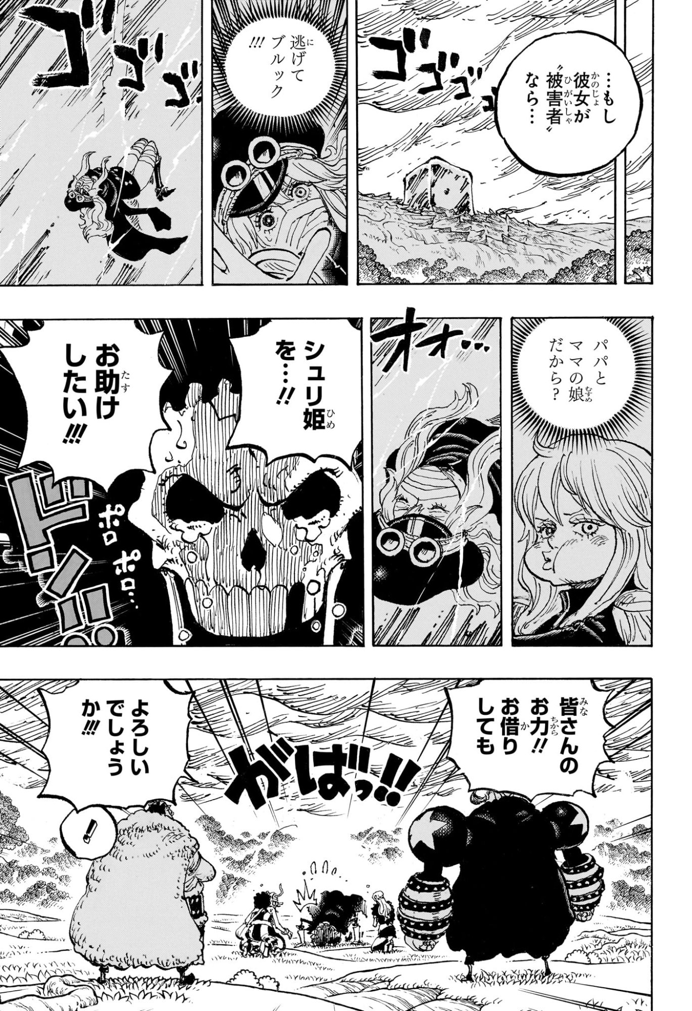 One Piece Chapter 1186 13ページ