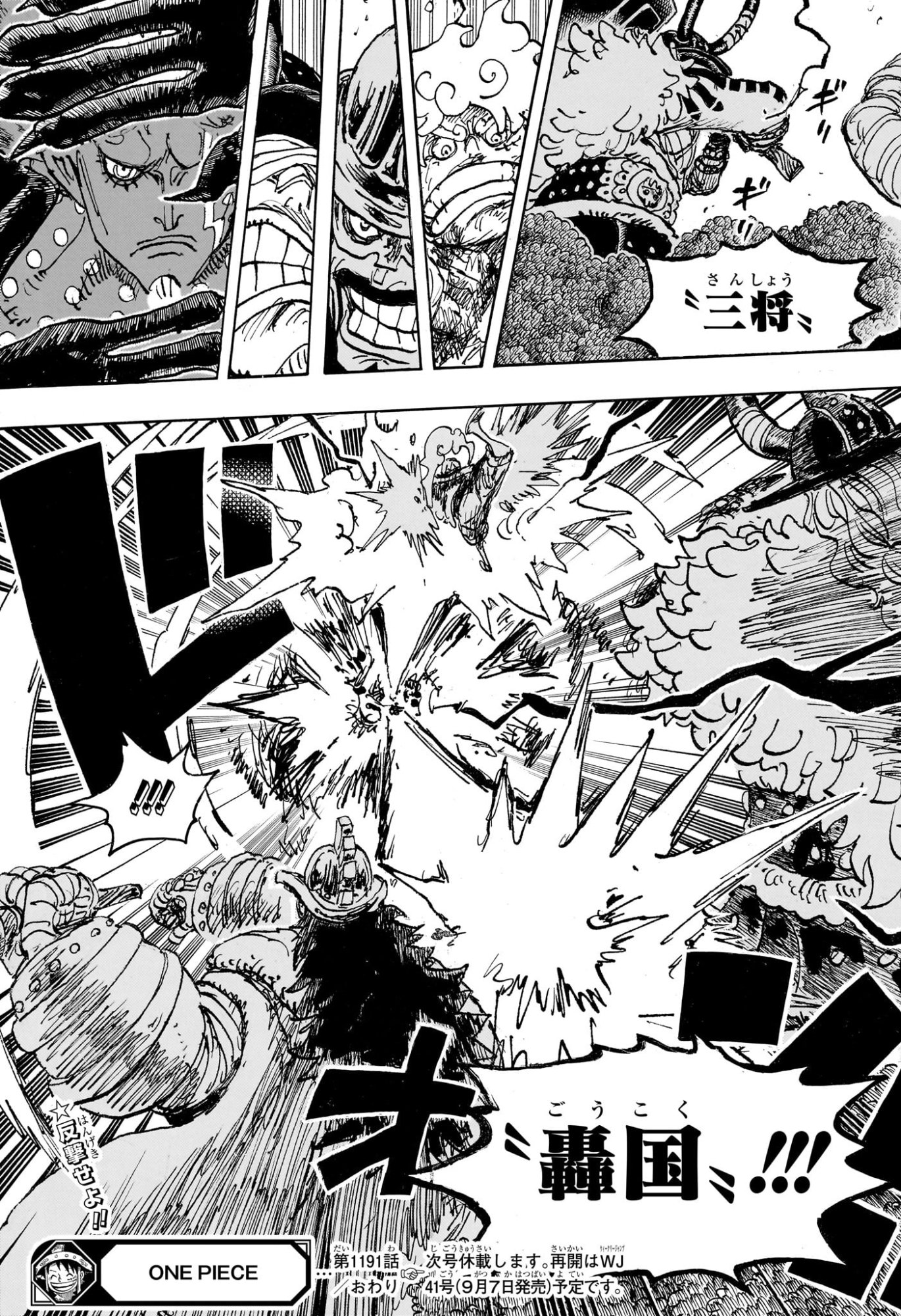 One Piece Chapter 1191 17ページ