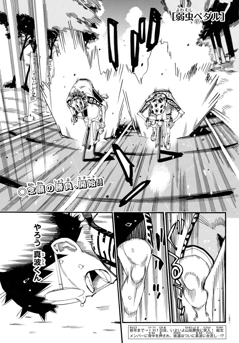 Yowamushi Pedal Chapter 788 1ページ