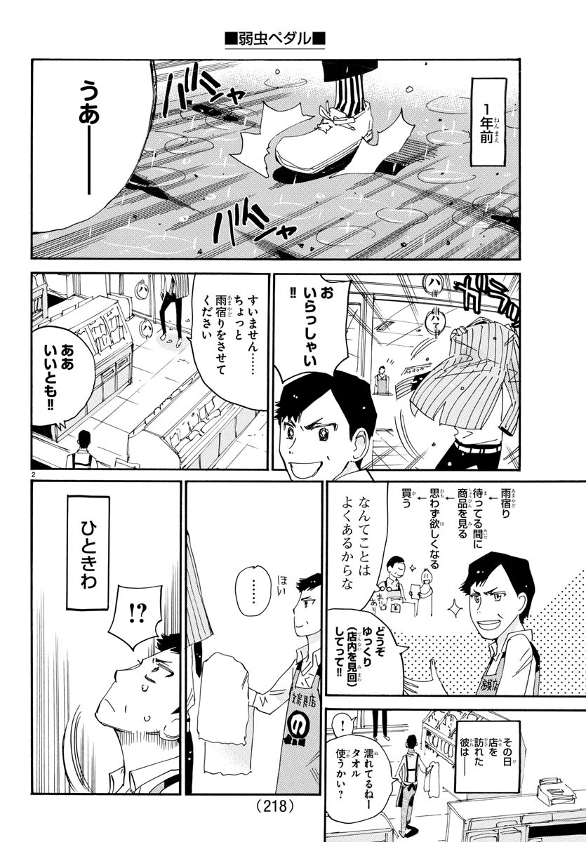 Yowamushi Pedal Chapter 793.5 2ページ