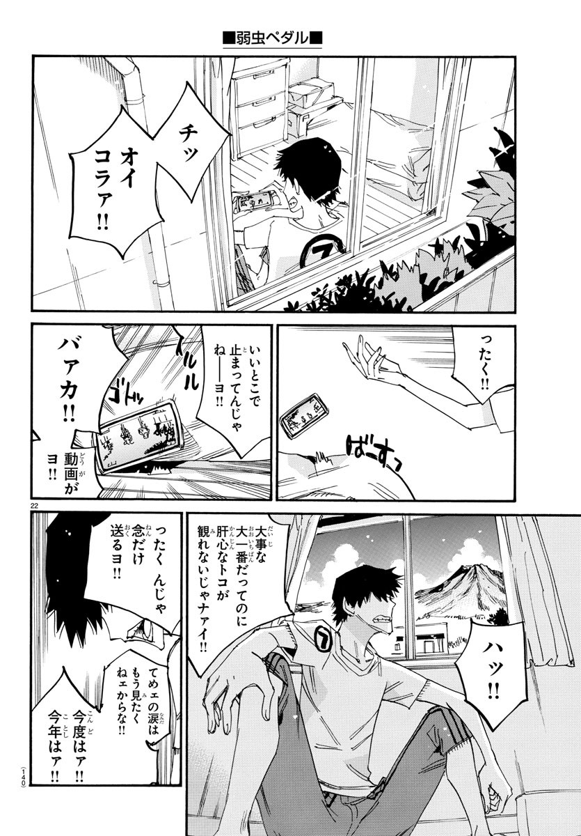 Yowamushi Pedal Chapter 799 22ページ