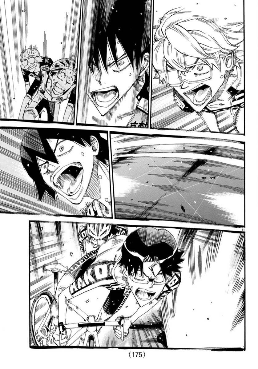 Yowamushi Pedal Chapter 817 11ページ