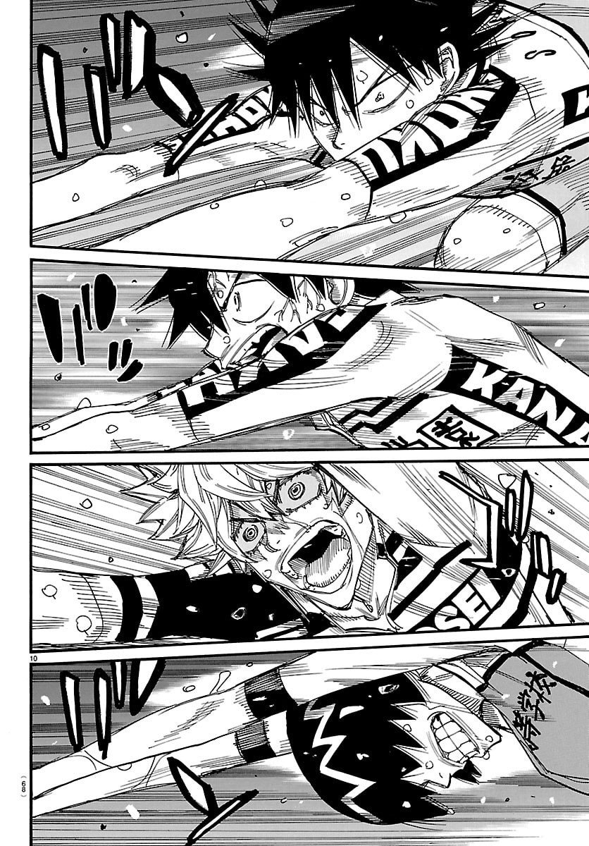 Yowamushi Pedal Chapter 833 10ページ