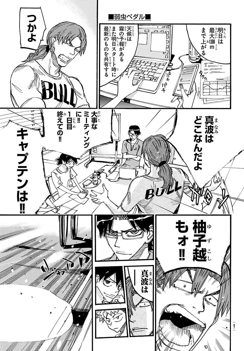 Yowamushi Pedal Chapter 836 21ページ