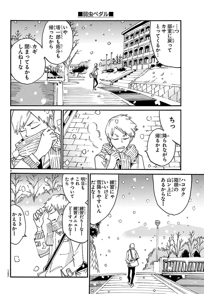 Yowamushi Pedal Chapter 844.5 2ページ
