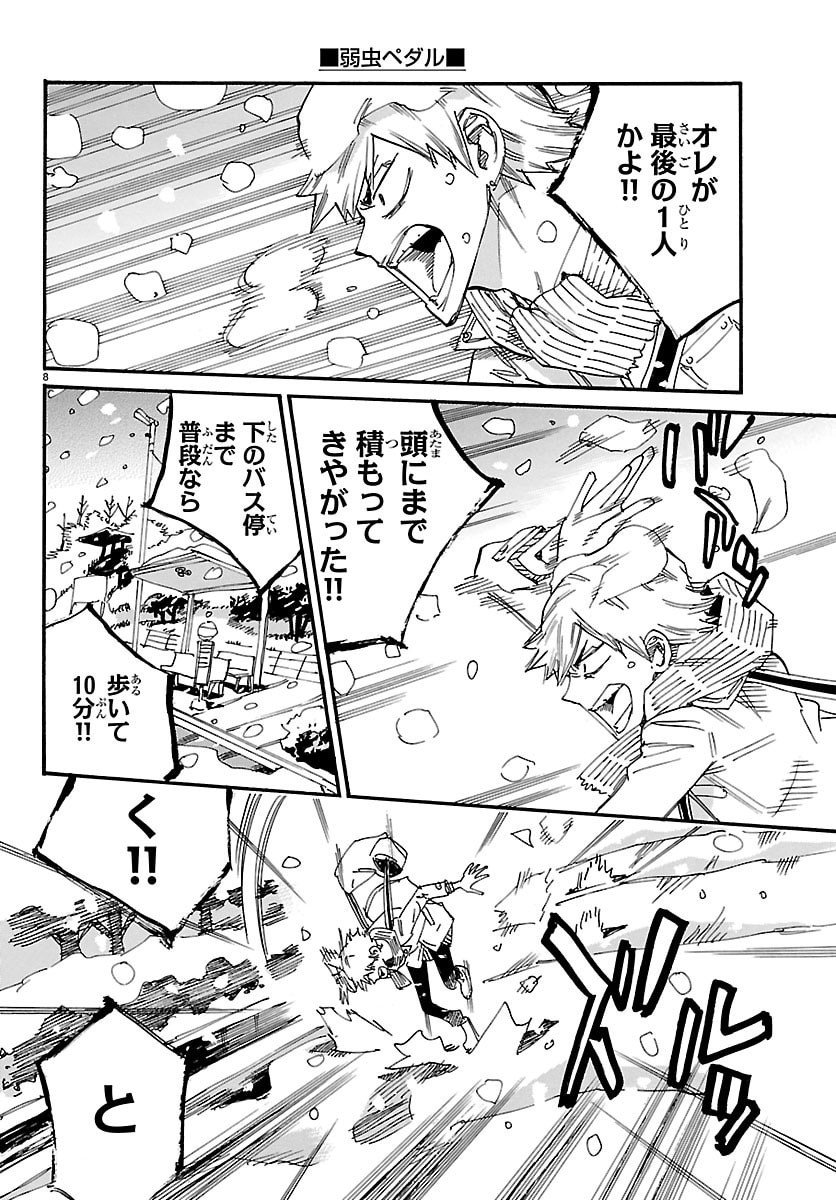 Yowamushi Pedal Chapter 844.5 8ページ