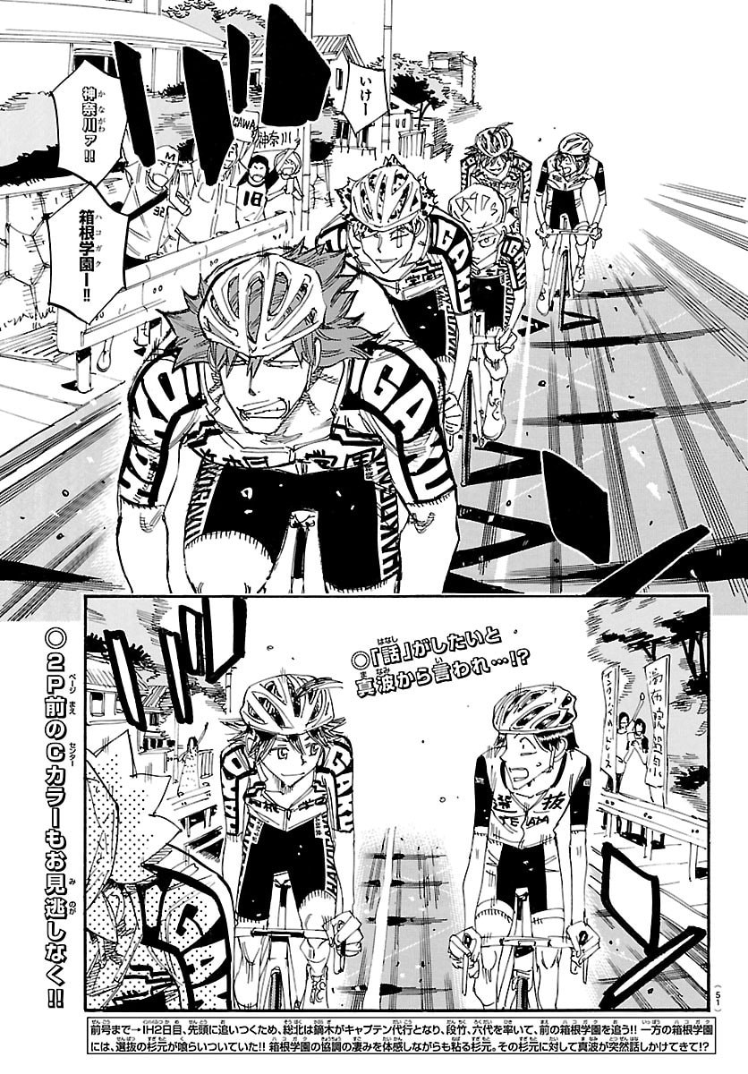 Yowamushi Pedal Chapter 858 2ページ