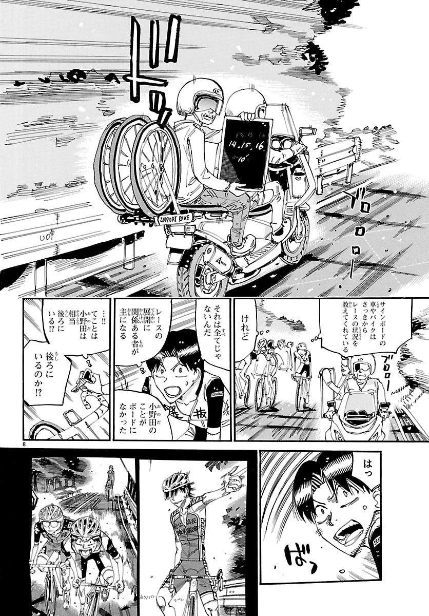 Yowamushi Pedal Chapter 861 8ページ