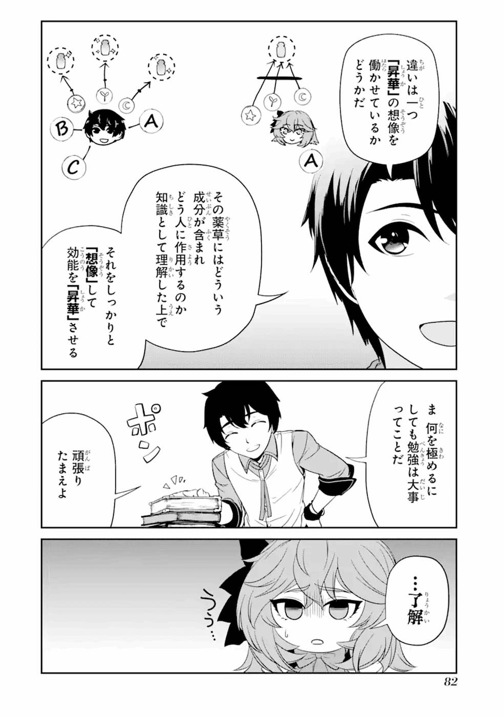 Renkinjutsu-shidesu. Jichou wa Gomibako ni Sutete Kimashita. Chapter 3 14ページ
