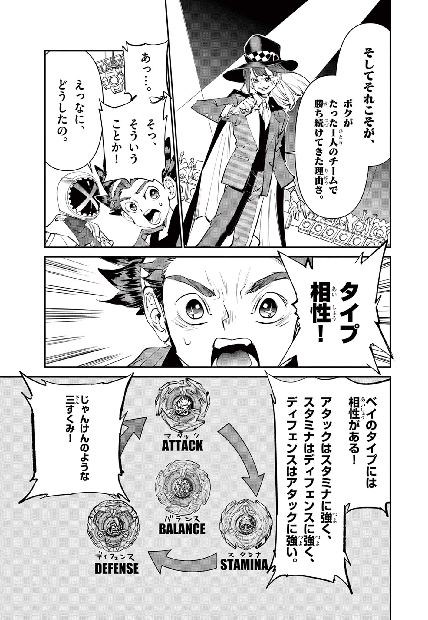 Beyblade X Chapter 2.3 2ページ