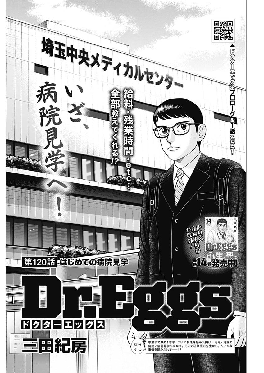 Dr.Eggs Chapter 120 1ページ