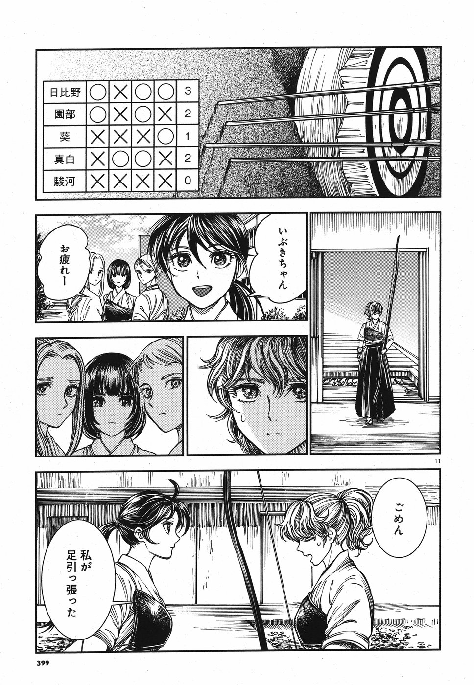 Seibu Koko Aozora Kyudobu Chapter 14 11ページ