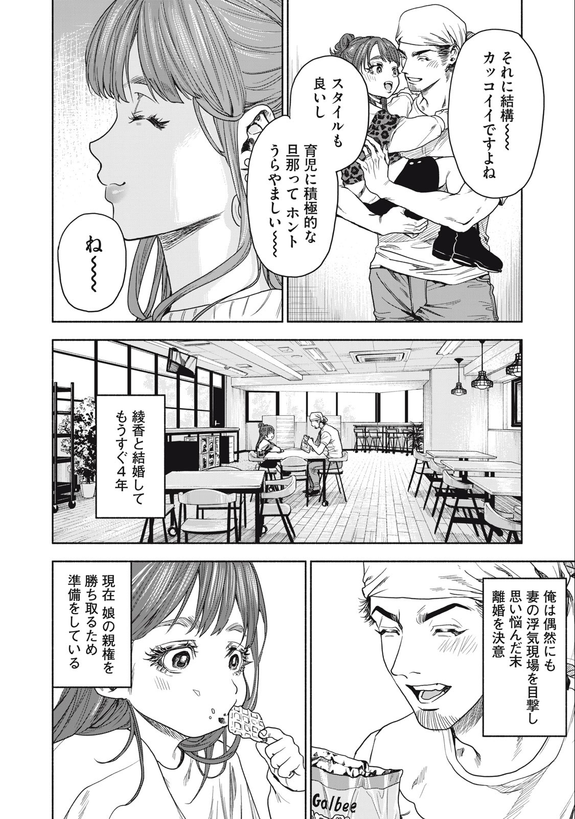 Rikon Shinai Otoko Chapter 2.1 8ページ