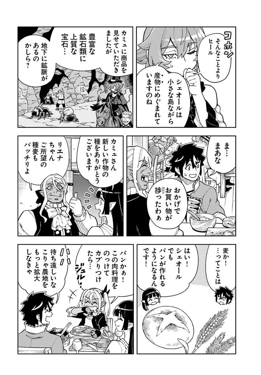 Doukutsu Ou kara Hajimeru Rakuen Life Chapter 44.1 8ページ