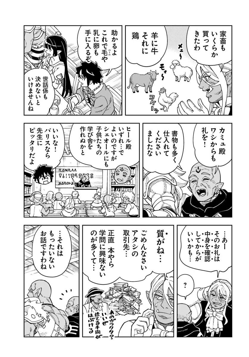 Doukutsu Ou kara Hajimeru Rakuen Life Chapter 44.1 9ページ