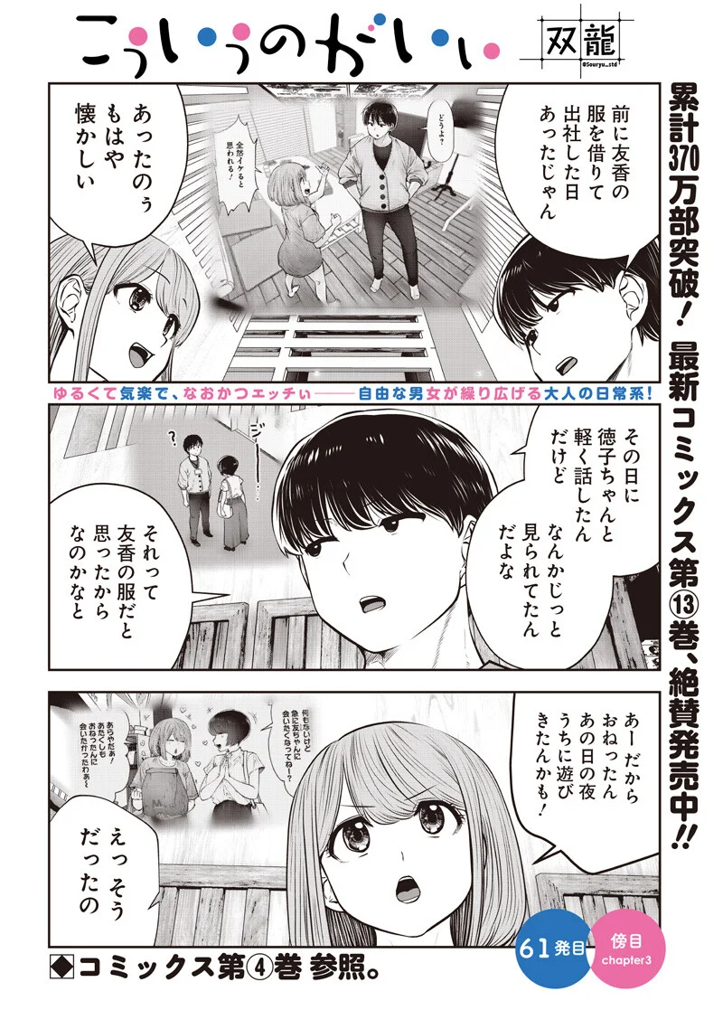 Kouiu no Gaii Chapter 61.3 1ページ