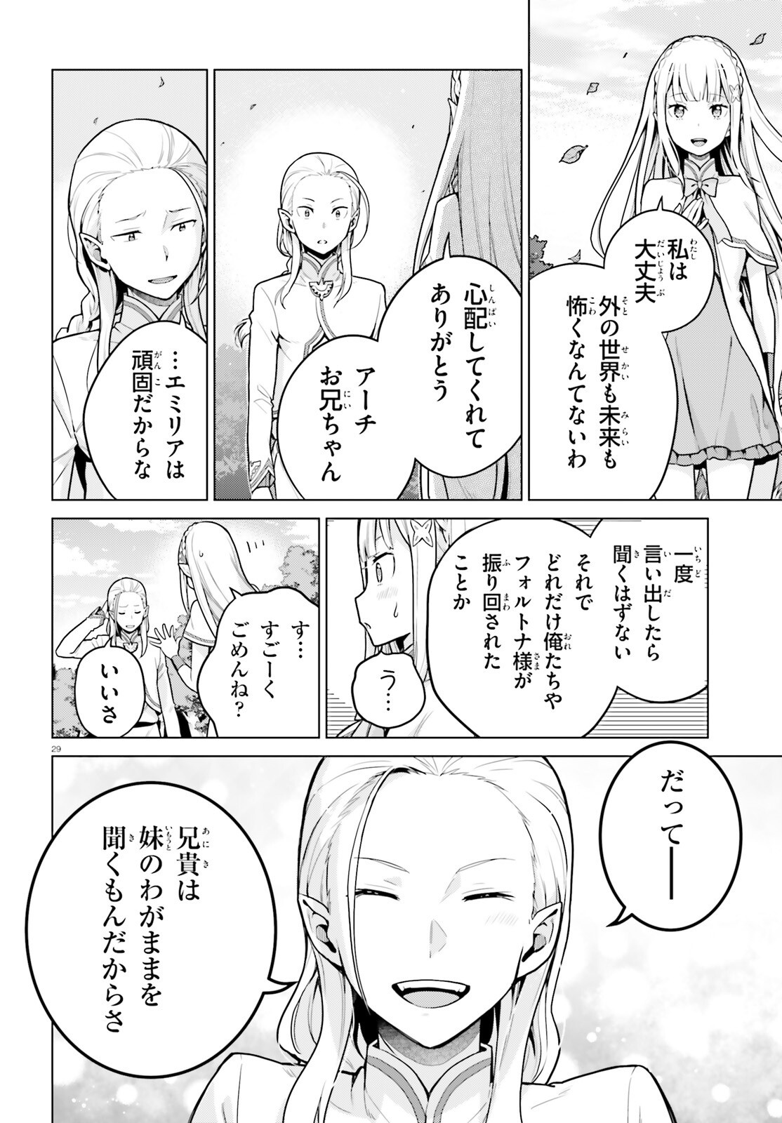 Re:Zero kara Hajimeru Isekai Seikatsu - Daiyonshou - Seiiki to Gouyoku no Majou Chapter 72 29ページ