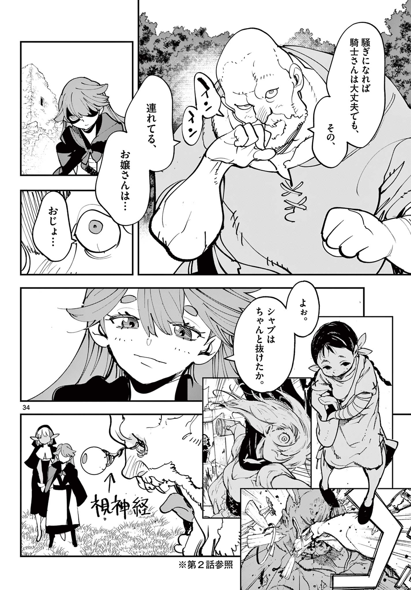 Ninkyou Tensei: Isekai no Yakuzahime Chapter 80.2 11ページ