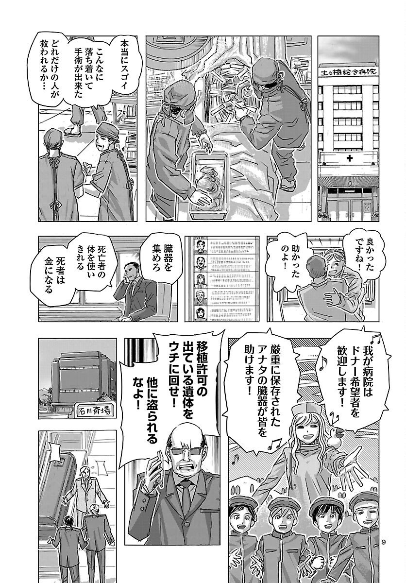 Franken Fran Frantic Chapter 85 9ページ