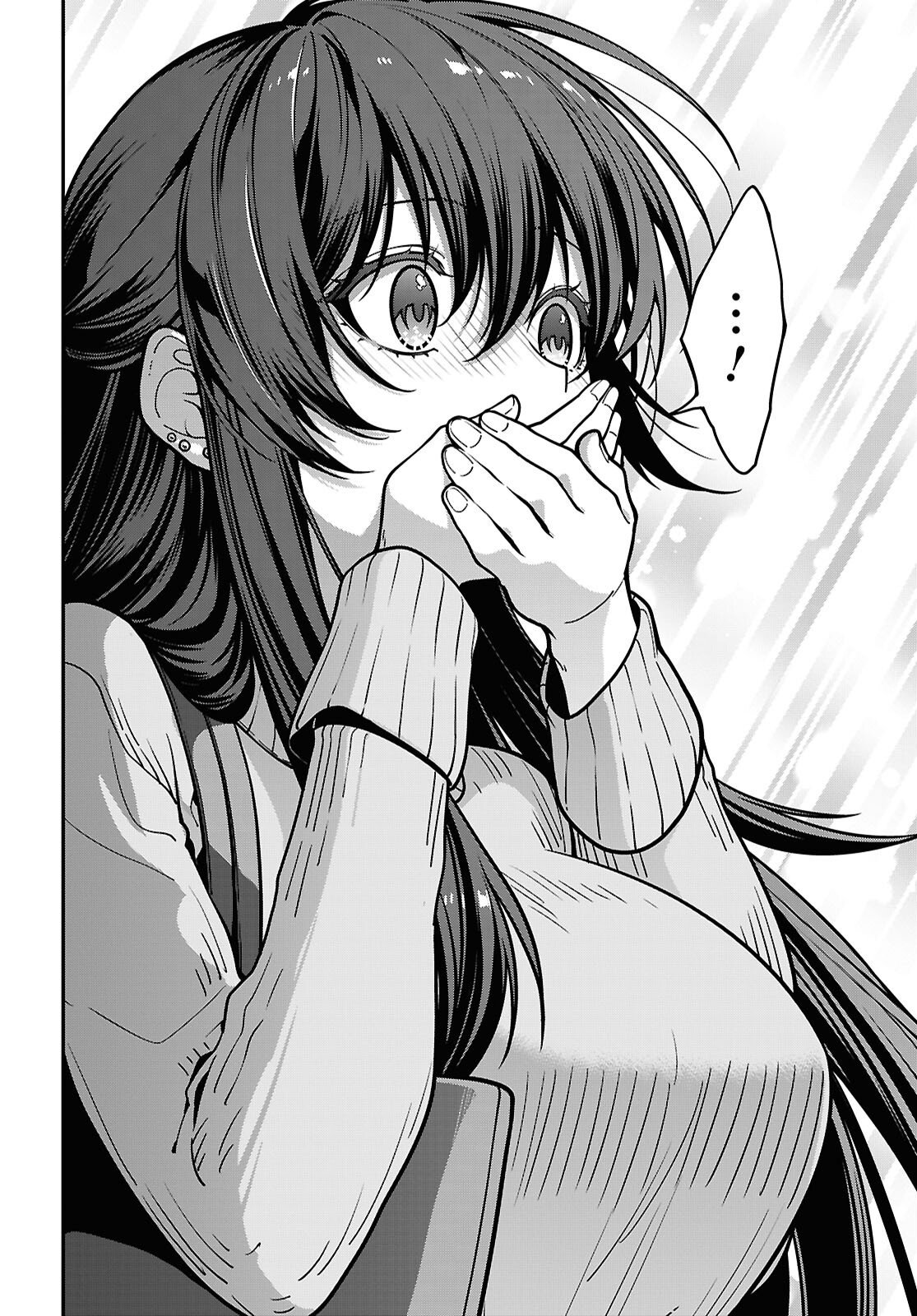 Tonari no Seki no Yankee Shimizu-san ga Kami o Kuroku Sometekita Chapter 22 18ページ