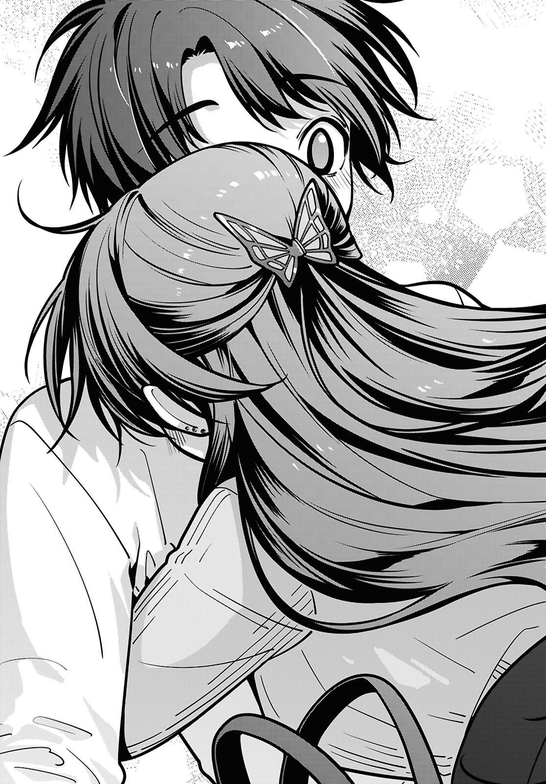 Tonari no Seki no Yankee Shimizu-san ga Kami o Kuroku Sometekita Chapter 22 21ページ