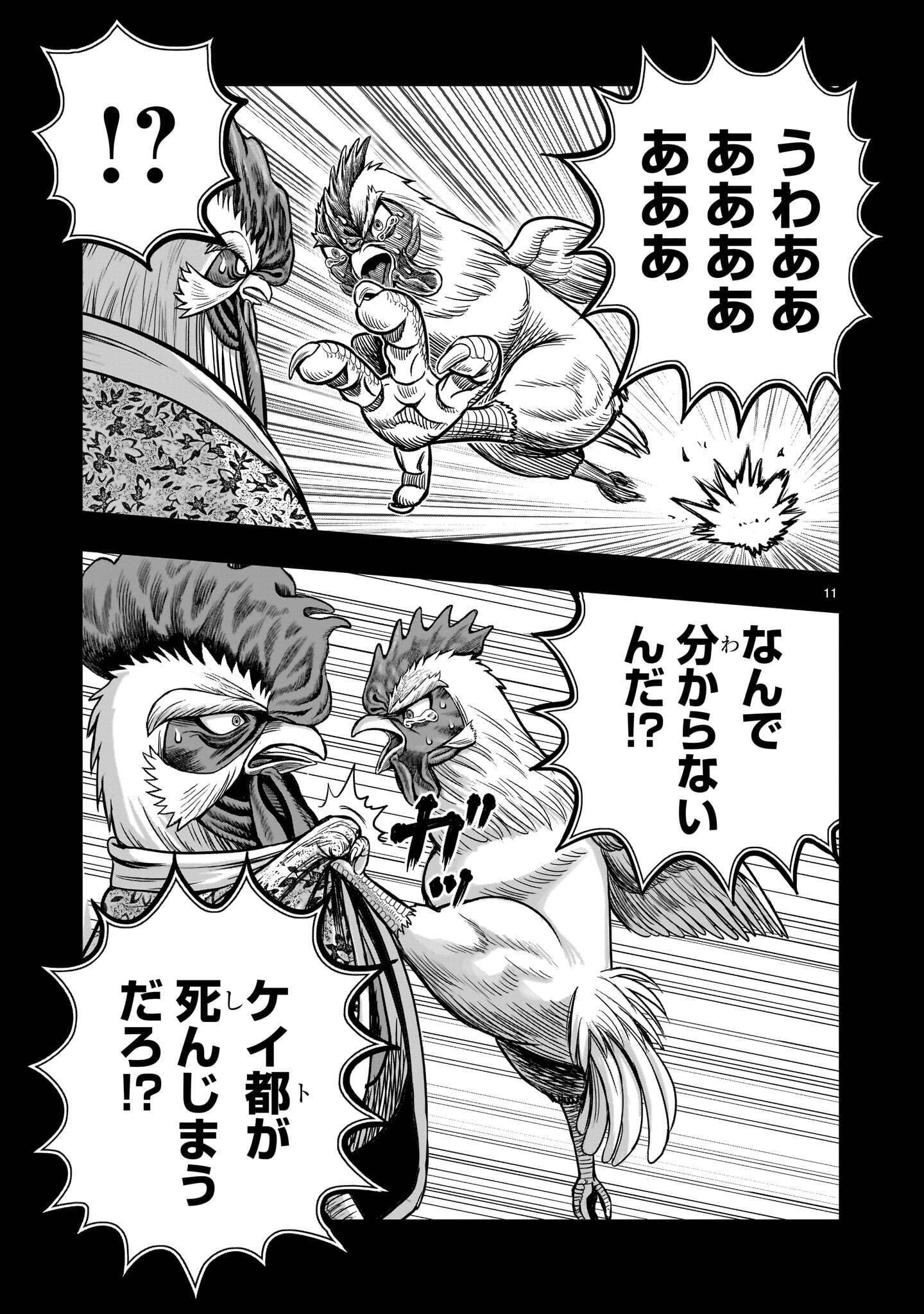 Niwatori Fighter Chapter 62.1 11ページ