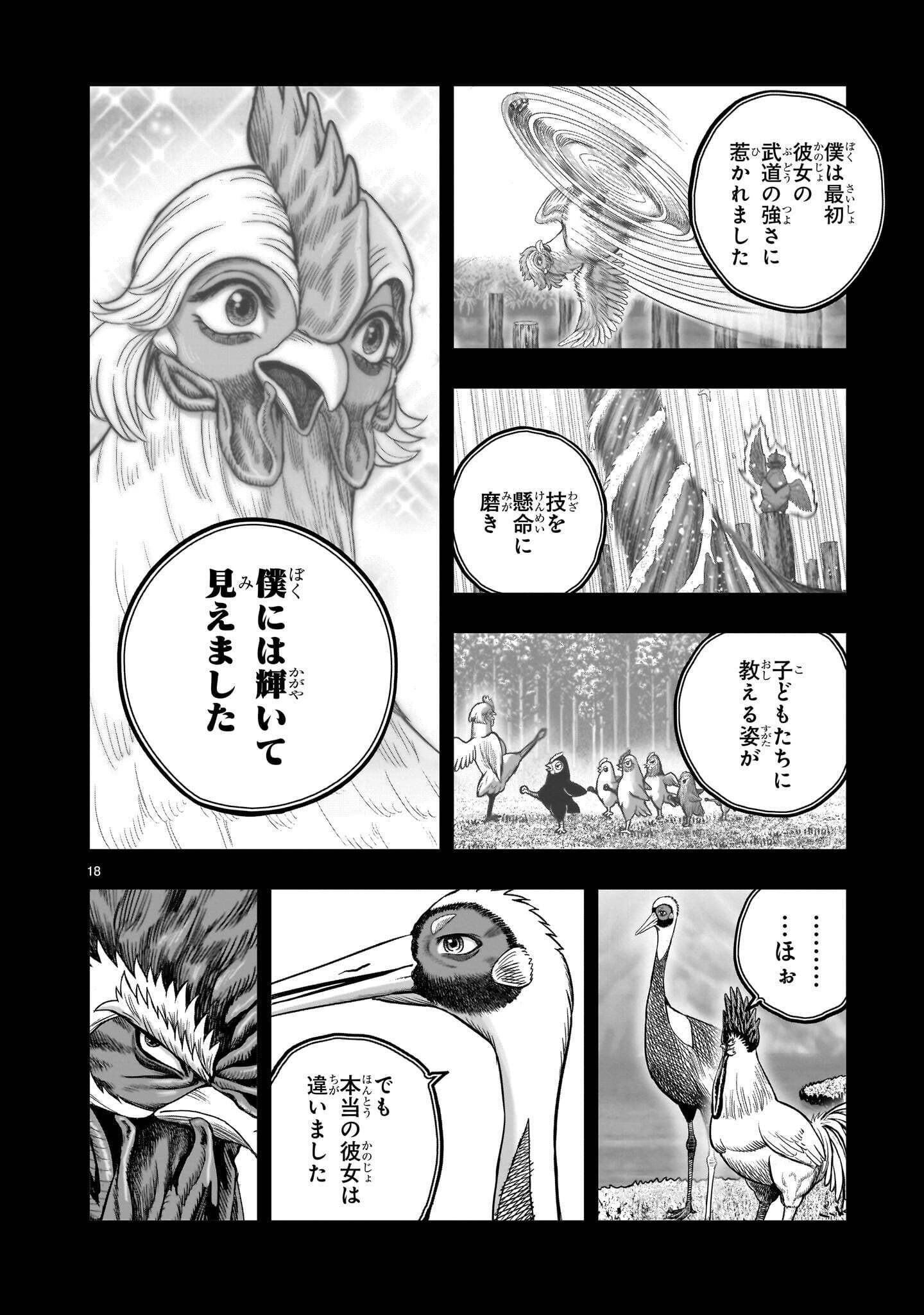 Niwatori Fighter Chapter 62.1 18ページ